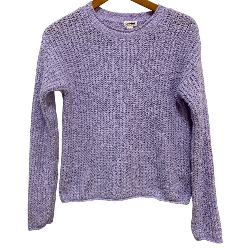 Cat & Jack Sweater Pullover Kids Light Purple Sweater Size XL 14/16 Girls